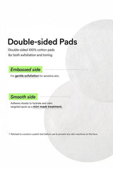 Stacked layers of the best toner pad for sensitive acne prone skin, highlighting the deep essence saturation.