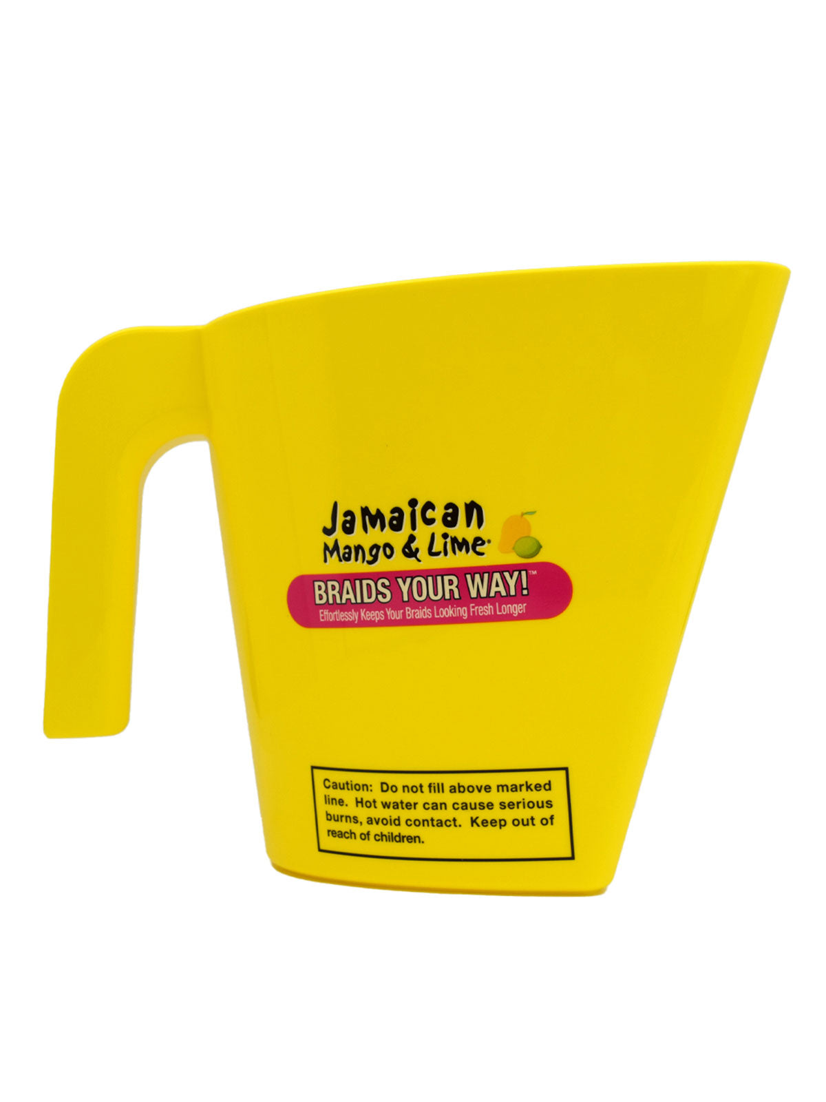 JAMAICAN MANGO & LIME #81918 HOT WATER BRAID DIPPER YELLOW JAR LARGE -PC