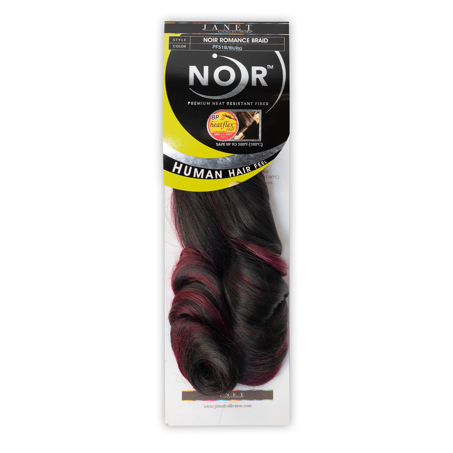 Janet Collection Noir Romance Braid French Curl Style 