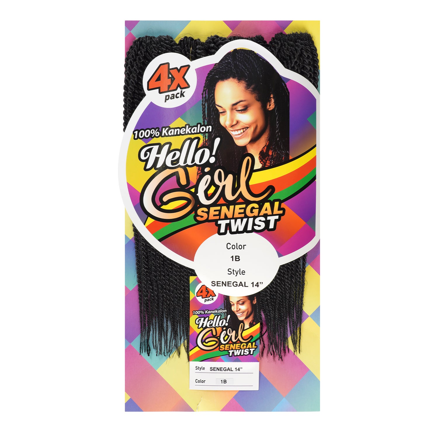 RemI Tech Crochet Braids 4X Hello Girl Senegal Twist 1420