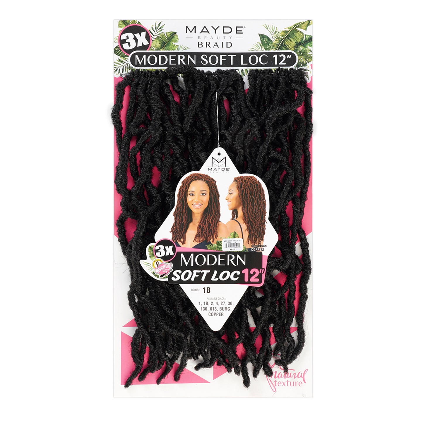 Mayde Beauty Crochet Braids 3X Modern Soft Loc 12