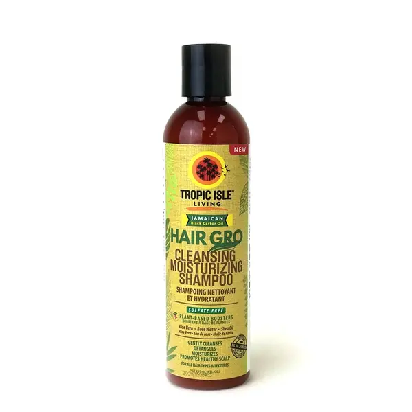 Tropic Isle Living Hair Gro Cleansing Moisturizing Shampoo 237ml/ 8 Oz